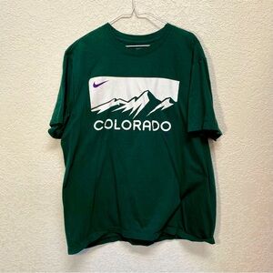 Nike Colorado Rockies T-Shirt Men’s XXL Green City Connect Charlie Blackmon #19